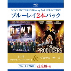 レント　ライヴ・オン・ブロードウェイ／プロデューサーズ（Ｂｌｕ－ｒａｙ　Ｄｉｓｃ）