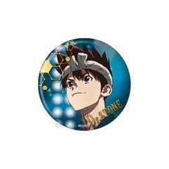 Dr.STONE 箔押し缶バッジ　クロム（2025年10月下旬以降発売予定）