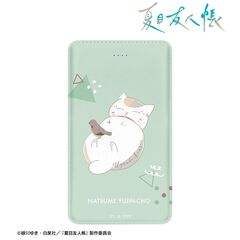夏目友人帳 ニャンコ先生 lette-graph 第2弾 モバイルバッテリー 柳染色（2026年7月中旬以降発売予定）