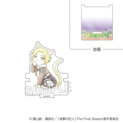 進撃の巨人　憲兵にゃん　ひっかけアクリルスタンド　アニ（2026年10月以降発売予定）