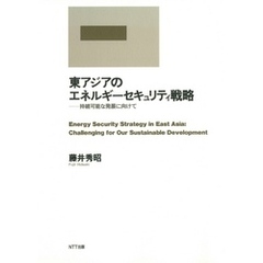 東アジアのエネルギーセキュリティ戦略 : 持続可能な発展に向けて