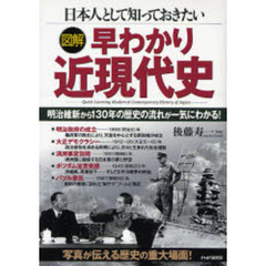 日本人として知っておきたい図解早わかり近現代史　明治維新から１３０年の歴史の流れが一気にわかる！