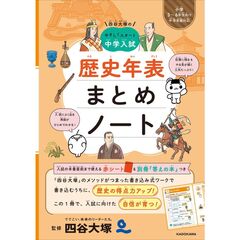 四谷大塚の やさしくスタート中学入試　歴史年表まとめノート