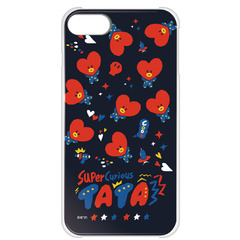 BT21 【TATA（パターン）】 ハード iPhone8/7 クリアケース