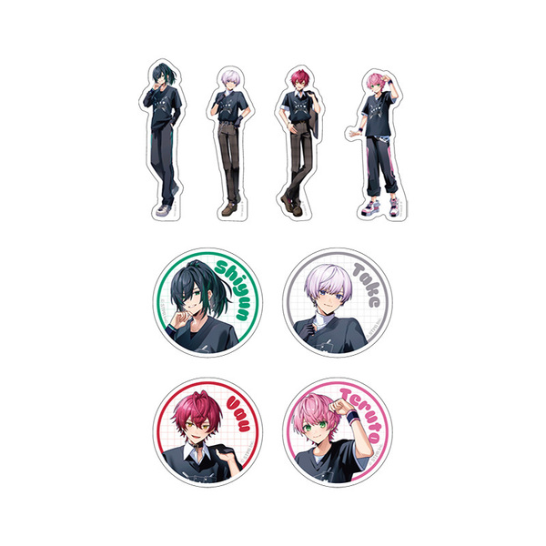 STPR Familiyコラボキャンペーングッズ】スライダーポーチ＆ステッカー