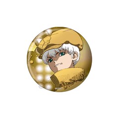 Dr.STONE 箔押し缶バッジ　西園寺羽京（2025年10月下旬以降発売予定）