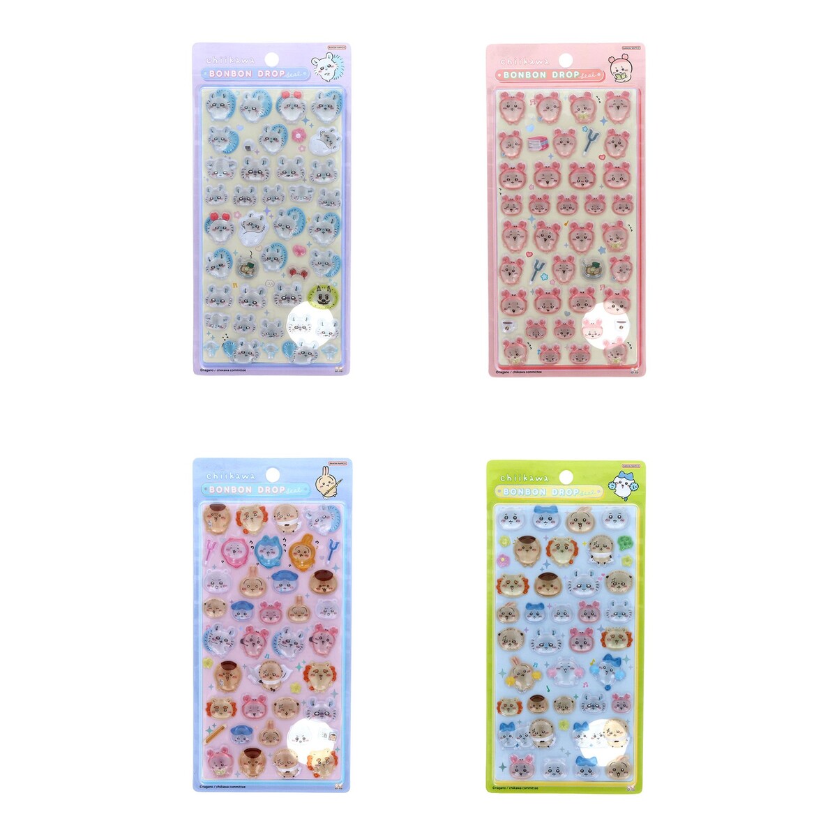 ちいかわ 第一弾 第二弾 ボンボンドロップシール コンプリート 8点
