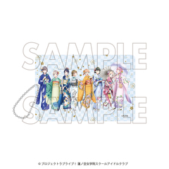 ラブライブ！蓮ノ空女学院スクールアイドルクラブ×加賀友禅こらぼ 第三弾  カードケース 集合イラスト（2026年10月以降発売予定）