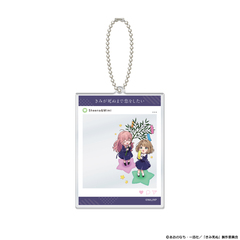 TVアニメ『きみが死ぬまで恋をしたい』SNS風アクリルカードキーホルダー シーナ＆ミミ