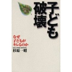 子ども破壊　なぜ子どもがキレるのか