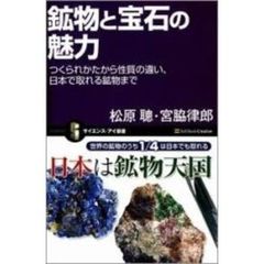 鉱物と宝石の魅力　つくられかたから性質の違い、日本で取れる鉱物まで