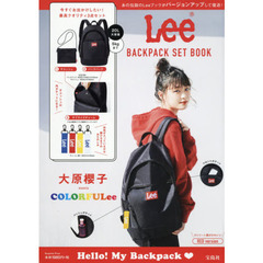 Lee BACKPACK SET BOOK RED version