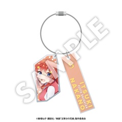 映画「五等分の花嫁」2連ワイヤーリングアクリルキーホルダー 中野五月【セブンネット限定】