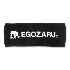 【EGOZARU】フェイスタオル ブラック