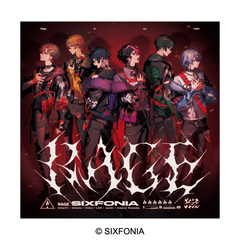 シクフォニ ／2ndシングル「RAGE」通常盤（セブンネット限定特典：ダイカットスマホサイズステッカー）
