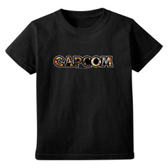 CAPCOMロゴTシャツ(オールカプコン）　ブラック