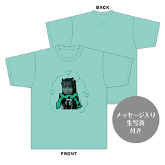 西井美桜　生誕記念Tシャツ(XXL)＆メッセージ入り生写真（2025年3月度）