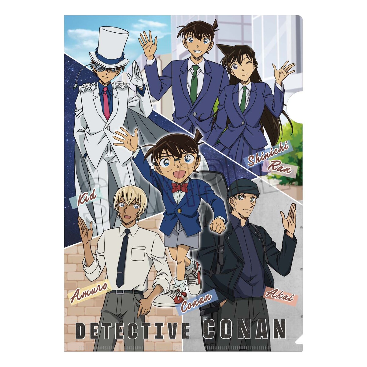 名探偵コナン ハイファイブ クリアファイル B （集合）（2026年3月中旬