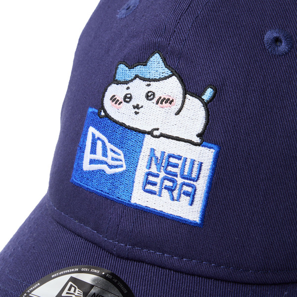 9TWENTY ちいかわ / ボックスロゴ ハチワレ ライトネイビー Sizes：L