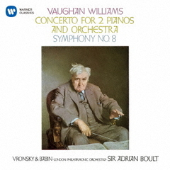 ヴォーン・ウィリアムズ：交響曲　第8番　2台のピアノのための協奏曲