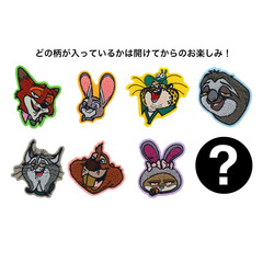 ワッペンステッカー　ズートピア2