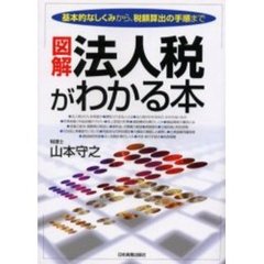 法人税がわかる本　図解　基本的なしくみから、税額算出の手順まで　最新版