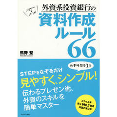 外資系投資銀行の資料作成ルール66
