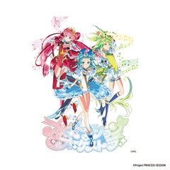 プリンセッション・オーケストラ　キャンバスアートボード　ティザービジュアル