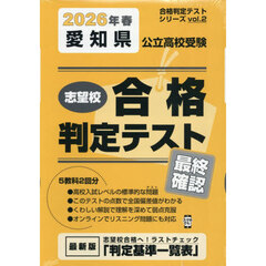 ’２６　春　愛知県公立高校受験最終確認