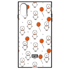 BT21 【RJ（パターン）】 ガラスハイブリッドiPhoneXS/Xケース