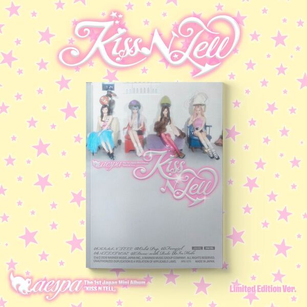 aespa／KISS N TELL（Limited Edition Ver.／CD）（セブンネット限定