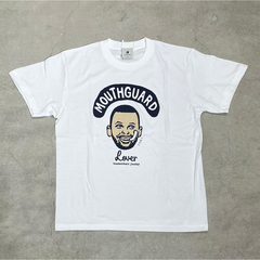 【basketball junky】Mouth guade+30 DryTEE WHT S＜連盟会員限定 学割対象商品＞