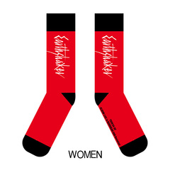 【EARTHSHAKER】TOUR24’-25’ ～Album Live in 武道館 1986 Revisited～ レディースソックス RED