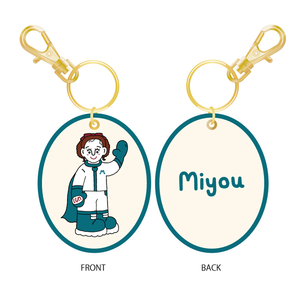 Live 2025”Voice” 刺繍キーホルダー（miyou）