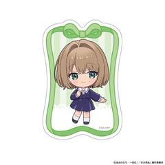 TVアニメ『きみが死ぬまで恋をしたい』ダイカットステッカー ミニキャラ トツキ・シーナ