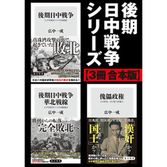 後期日中戦争シリーズ【3冊 合本版】