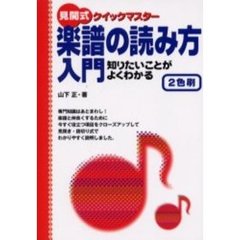 楽譜の読み方入門　知りたいことがよくわかる