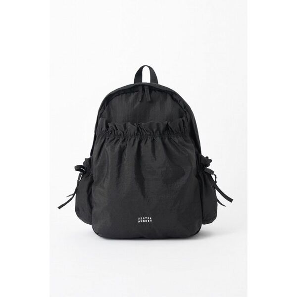 バッグ epine ribbon quilting Rucksack black epine ribbon quilting Rucksack black
