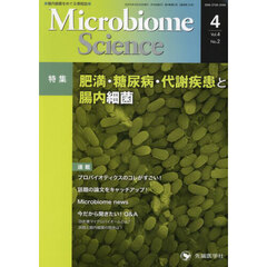 Ｍｉｃｒｏｂｉｏｍｅ　Ｓｃｉｅｎｃｅ　Ｖｏｌ．４Ｎｏ．２（２０２５）　特集肥満・糖尿病・代謝疾患と腸内細菌