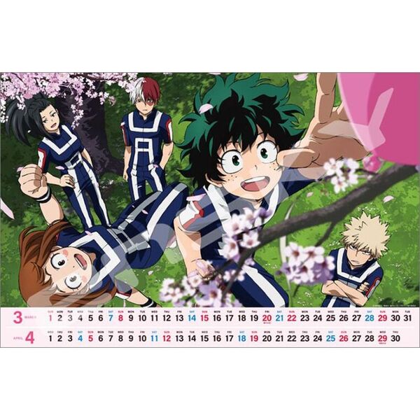 TVアニメ『僕のヒーローアカデミア』 2026年カレンダー 通販