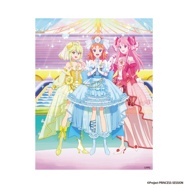 クラファン返礼品 ディスクロニア:CA マイア・ガネット キャンバスアート プリンセッション・オーケストラ キャンバスアートボード 描き