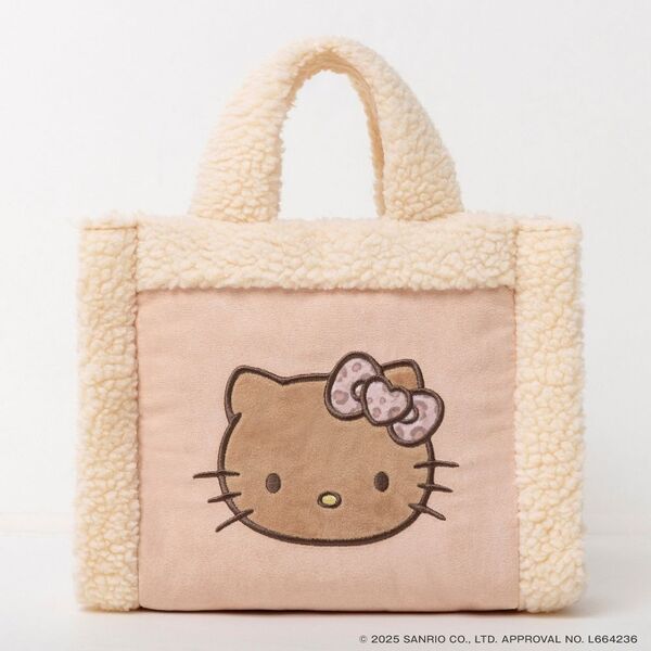 HELLO KITTY フェイクムートンバッグBOOK shell pink ver. (宝島社