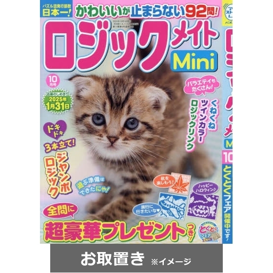 ロジックメイトＭｉｎｉ (雑誌お取置き)1年4冊