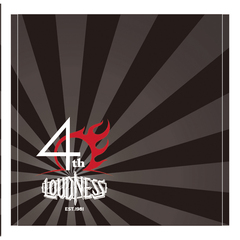 【LOUDNESS】[SUNBURST]Chapter2 ハンディタオルB（Logo：赤白）
