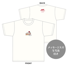 【SKE48】長谷川雅　生誕記念Tシャツ(M)＆メッセージ入り生写真（2025年11月度）