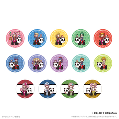 しゅごキャラ！ミニキャラ缶バッジ【花なり花やしき】 単品（全14種よりランダム）