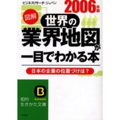 図解世界の業界地図が一目でわかる本　２００６年版