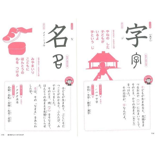改訂版　白川静文字学に学ぶ漢字なりたちブック　１年生　通販｜セブンネットショッピング