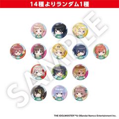 アイドルマスター シャイニーカラーズ ミニキャラ缶バッジ ver.1  全14種  単品（ランダム） 【セブンネット限定】
