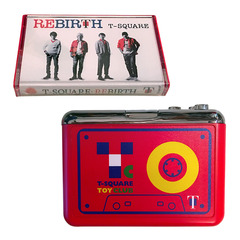 【T-SQUARE】REBIRTH Cassette & VINYL STAR INTERNATIONAL Player
